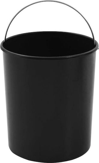 vidaXL Waste Bin for Cabinet Plastic White 12lt