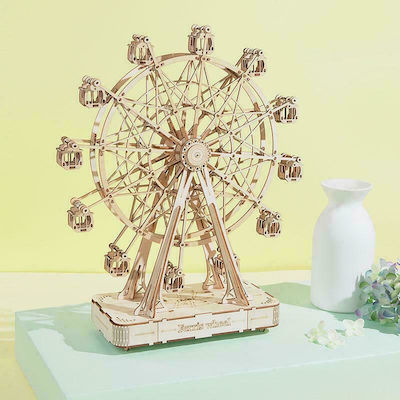 Robotime Ferris Wheel Music Box für Kinder ab 14+ Jahren