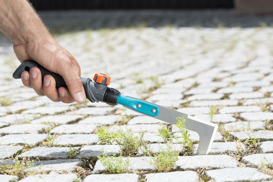 Gardena Combi Ξύστρα Χειρός με Κοντάρι 35cm και Πλαστική Λαβή