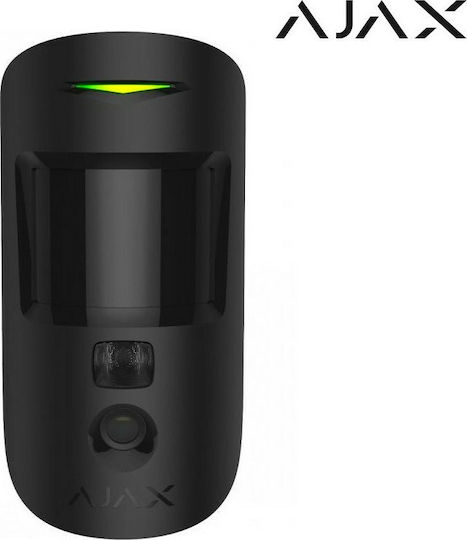 Ajax Systems StarterKit Cam Wireless Alarm System with Motion Detector , Door Sensor , Remote and Hub (GSM / Wi-Fi)