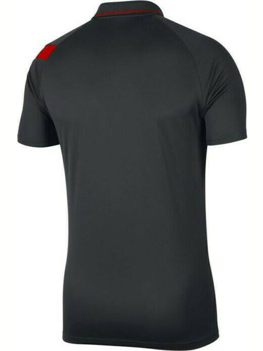 Nike Dry Academy Pro Ανδρική Μπλούζα Polo Κοντομάνικη Μαύρη