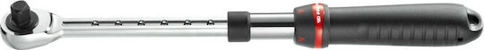 Facom Teleskopisch Ratschen 72 Zähne mit Vierkant 1/2" Länge 39.7cm.