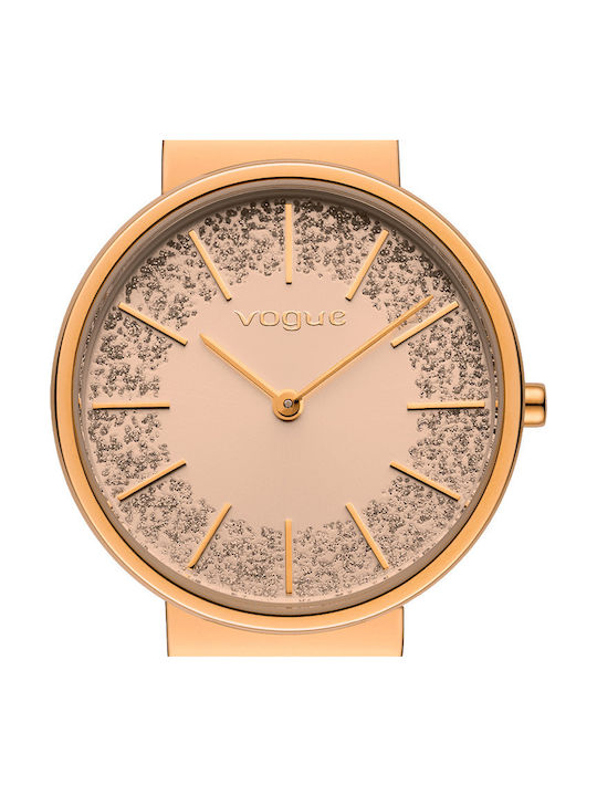 Vogue Monica Watch with Pink Gold Metal Bracelet