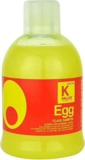 Kallos Egg Shampoos Reconstruction/Nourishment for Dry Hair 1000ml