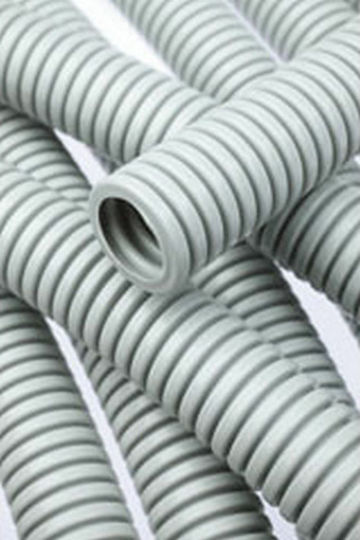 Kouvidis Electrical Conduit with Diameter 20mm made of Plastic Heavy Duty Spiral Gray 20250200