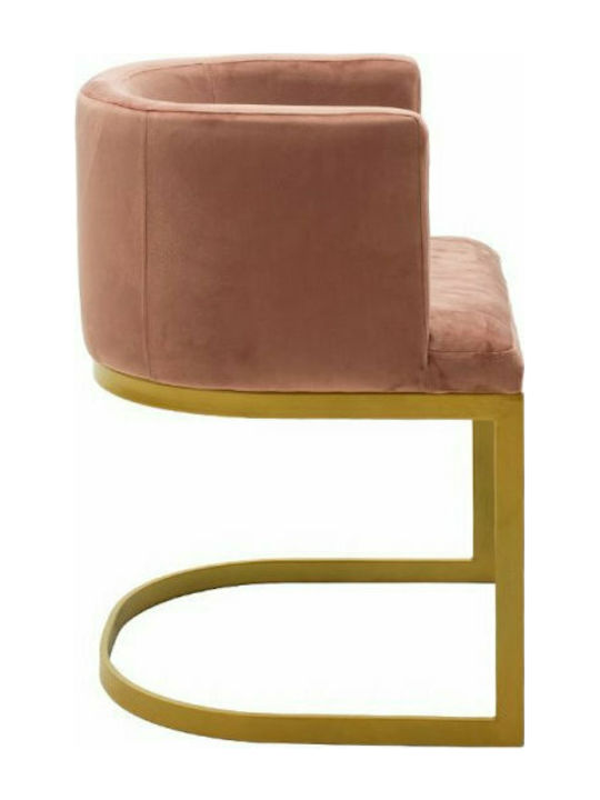 Viv Armchair Sapio Apple-Gold 53x51x71cm