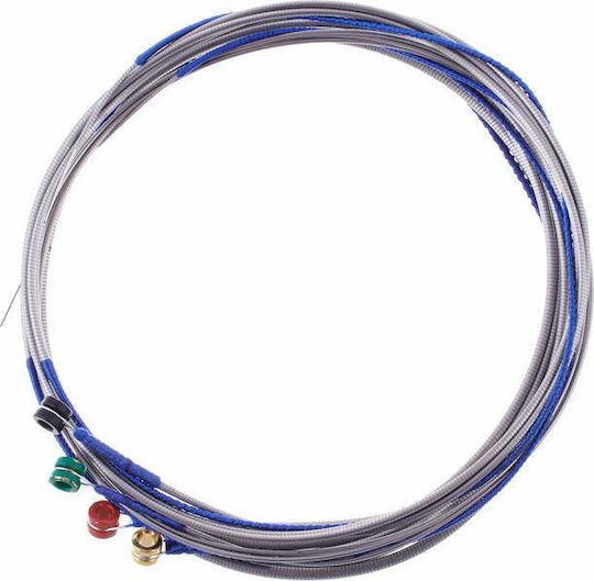 Daddario XL Chromes Basssaiten Einstellen Chrome Basses 40 - 95 Zoll Super Light/Long Scale