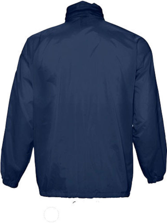 Surf Jacket Waterproof and Windproof Navy Blue