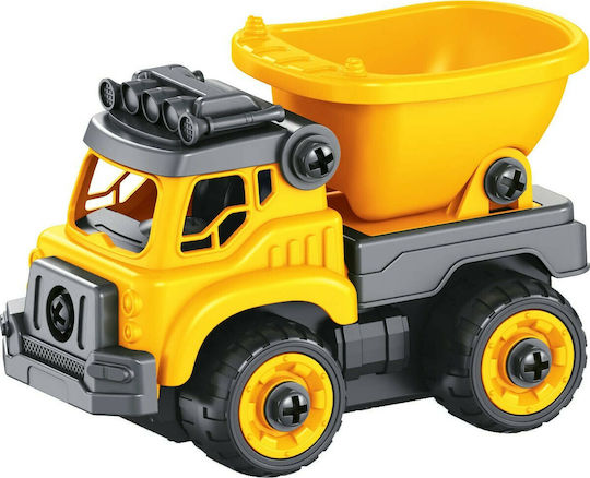 Buki Kunststoff-Bauspielzeug Bagger-LKW für Kinder ab 3+ Jahre alt Jahren
