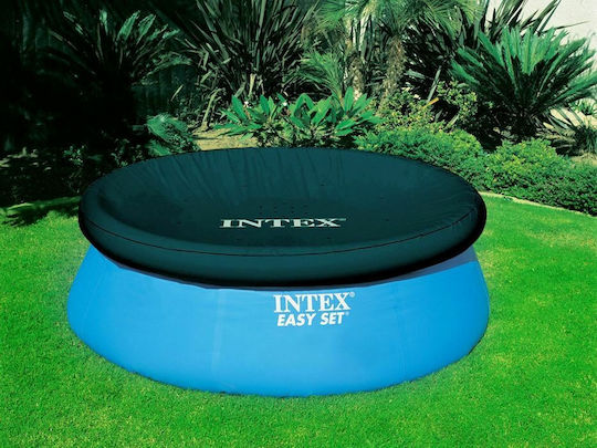 Intex Слънцезащитен крем Кръгло покривало за басейн Easy Set Диаметър 244бр 1бр