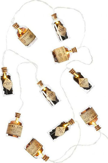 Blue Sky Studios Παιδική Φωτιστική Γιρλάντα Led Γυάλινο Harry Potter Glass Bottle Lights Διάφανο Blue Sky Studios Παιδική Φωτιστική Γιρλάντα Led Γυάλινο Harry Potter Glass Bottle Lights Διάφανο