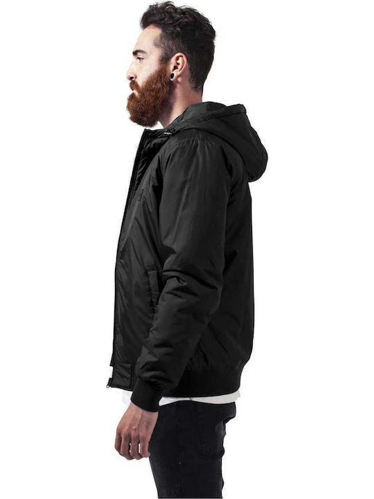 Urban Classics Men's Bomber Jacket Windproof Black