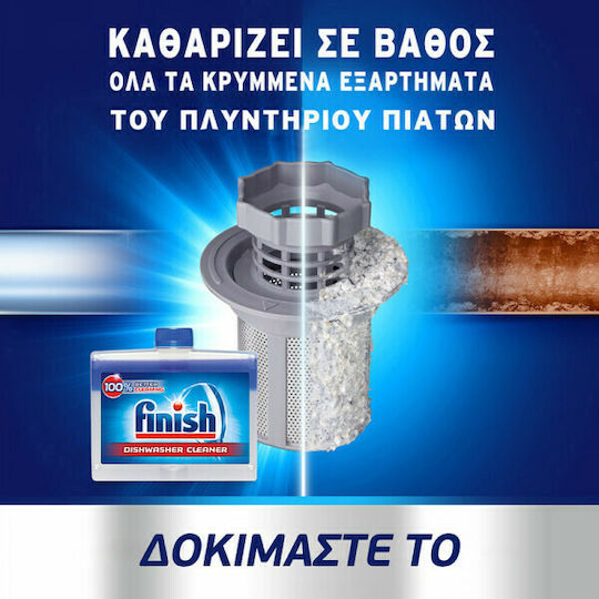 Finish Υγρό Καθαριστικό Πλυντηρίου Πιάτων 2x250ml