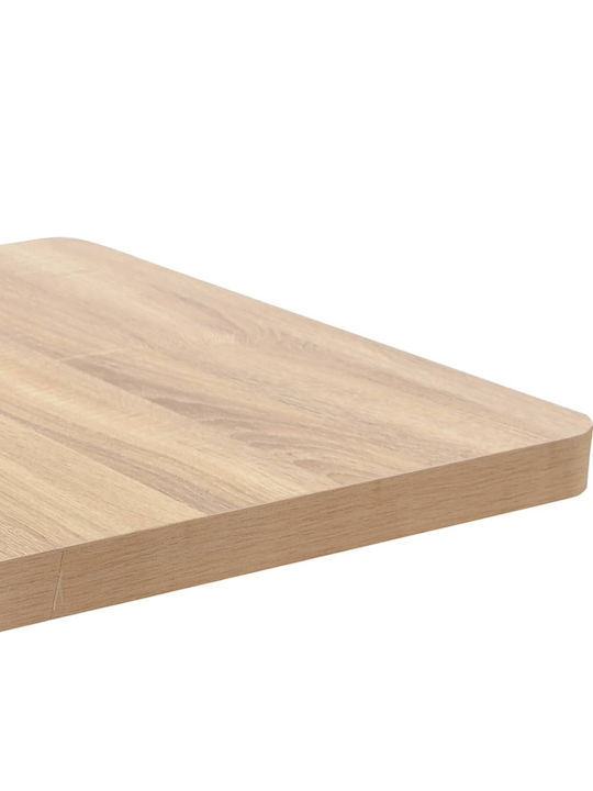 Kitchen Square Table Natural 60x60x75cm