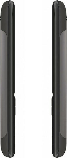 MaxCom MM244 Dual SIM Κινητό με Μεγάλα Κουμπιά Μαύρο