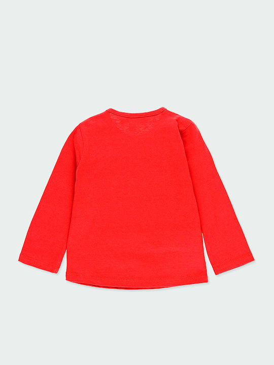 Boboli Kids Blouse Long Sleeve Red