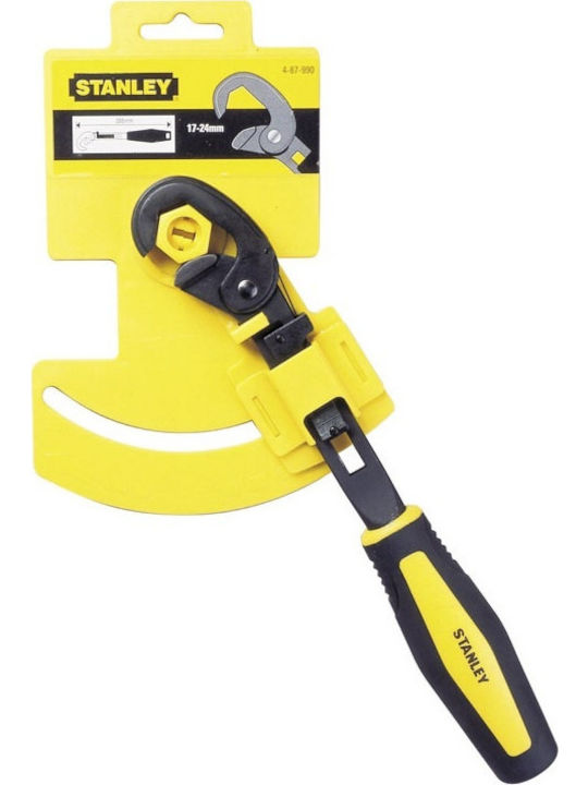 Stanley Γαλλικό Κλειδί Μήκους 265mm με Άνοιγμα Σιαγόνων έως 24mm και Αντιολισθητική Λαβή