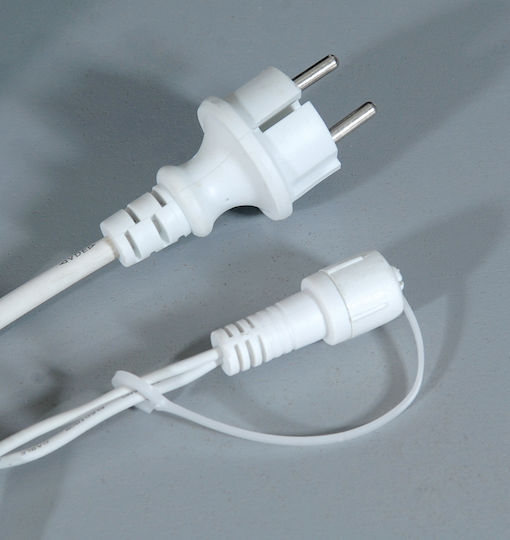 100 Λαμπάκια LED 2μ. x 100εκ. Ψυχρό Λευκό τύπου Βροχή