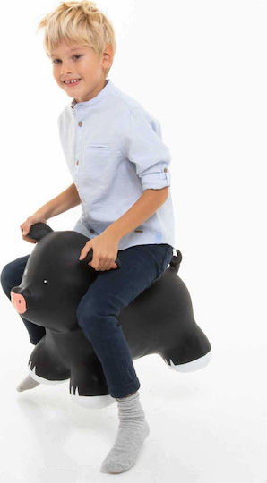 Gerardo’s Toys Hop Hop Pig for 1+ years Years Black 18cm.