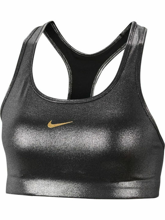 Women's Athletic Sports Bra Silver