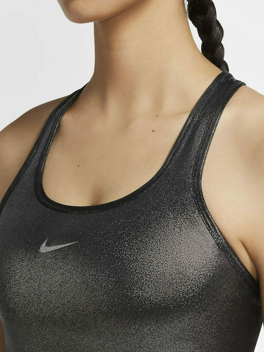 Women's Athletic Sports Bra Silver