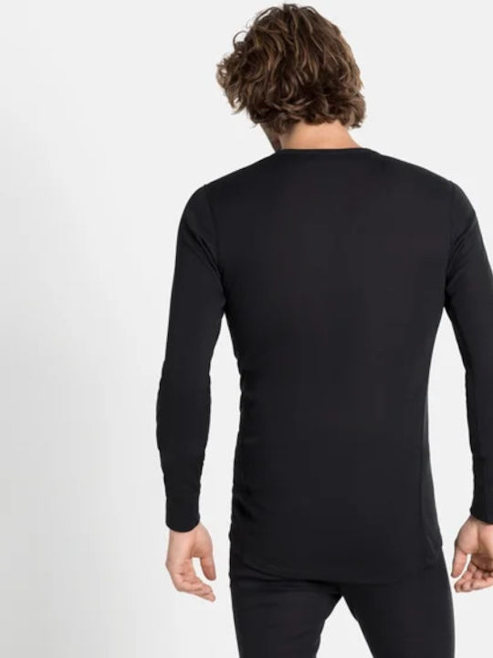 Odlo Active Warm Eco Men's Thermal Long-Sleeved Shirt Black