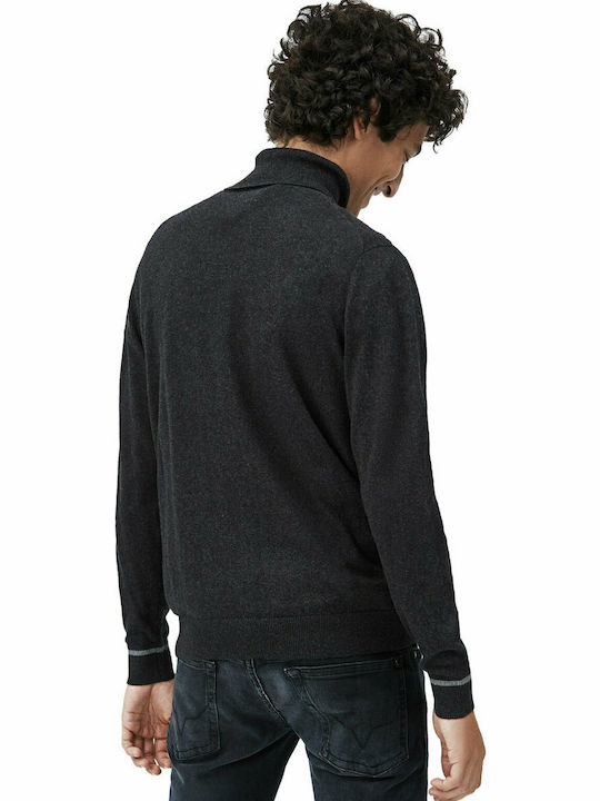 Pepe Jeans Daniel Men's Long Sleeve Sweater Turtleneck Anthracite