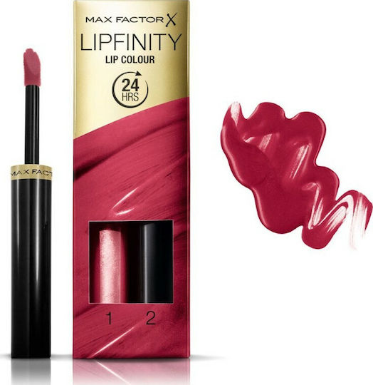 Max Factor Lipfinity Lip Colour Long Lasting Liquid Lipstick Sheer 335 Just In Love 4.2gr
