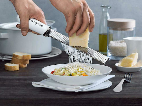 Microplane Premium Classic Τρίφτης Εσπεριδοειδών Λευκός 30x3.5x2.5cm