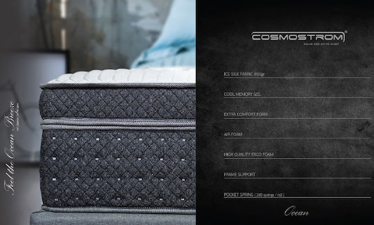 Cosmostrom Ocean Единичен Анатомичен Матрак Пяна с памет / Пяна 90x200x36см с Топматрак