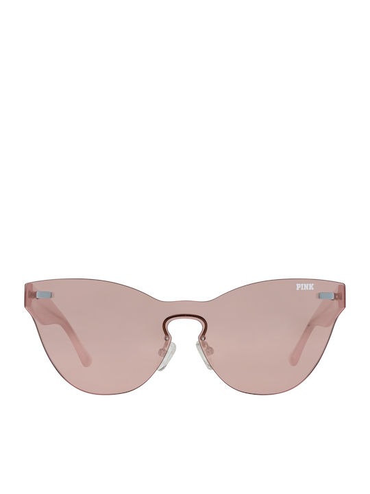 Victoria's Secret Women's Sunglasses with Pink Plastic Frame PK0011 72T