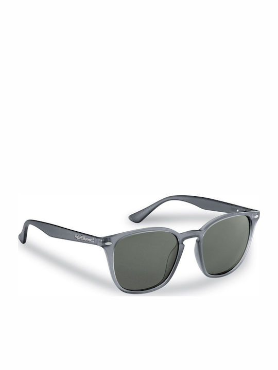 Flying Fisherman Muriel Crystal Men's Sunglasses with Gray Plastic Frame and Polarized Lens