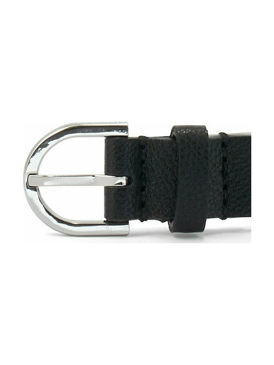 Calvin Klein Leather Women's Belt Black