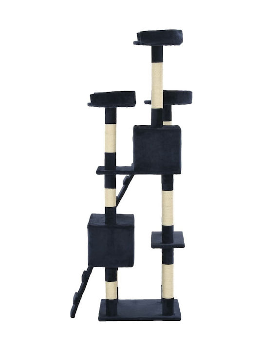 vidaXL Scratching Post Cat Trees Blue 5 levels 50x50x170cm