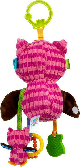 Balibazoo Pendant Toy for Car with Teether and Mirror Owl Otille for 0++ Months 82475