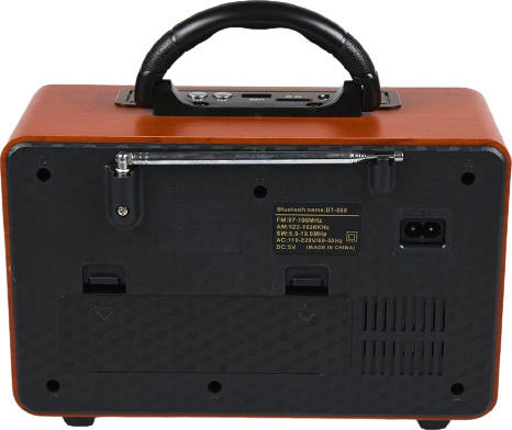 Meier M-U115 Retro cu Bluetooth și USB Maro