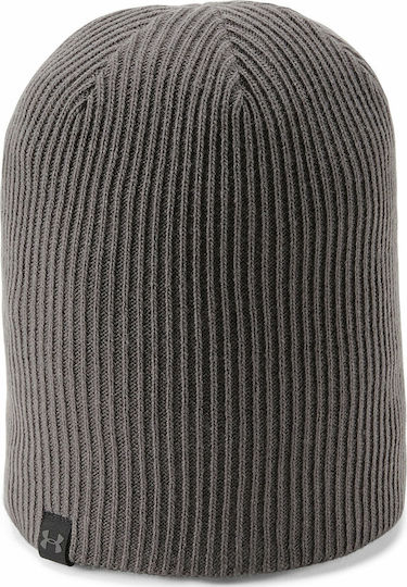 Beanie Ανδρικός Σκούφος Πλεκτός σε Μαύρο χρώμα