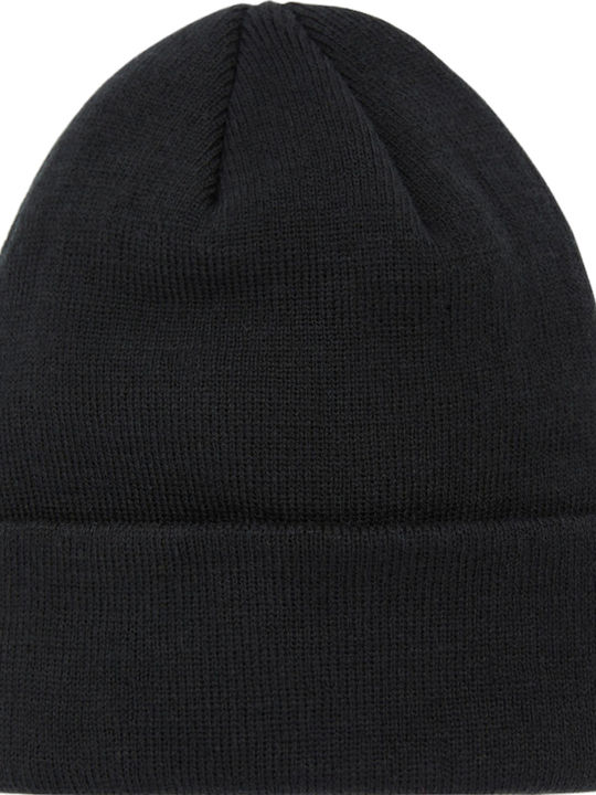 Velly Beanie Beanie with Rib Knit in Black color