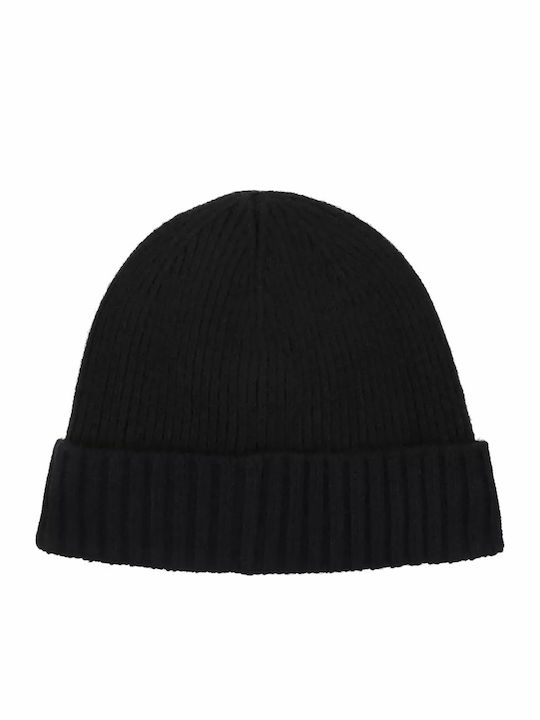 Barbour Ribbed Beanie Cap Black