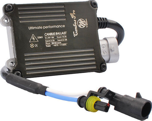M-Tech Xenon Σετ Φωτισμού Αυτοκινήτου H1 Can bus 12V 6000K Ψυχρό Λευκό