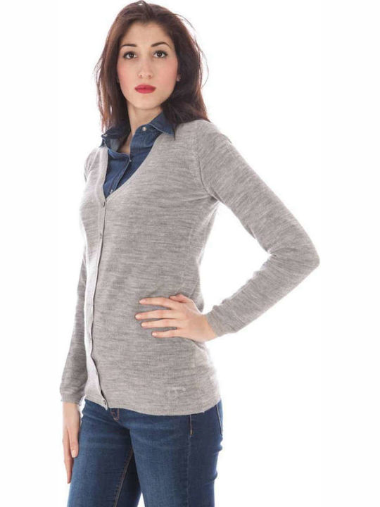 Fred Perry Women's Cardigan with Buttons Gray