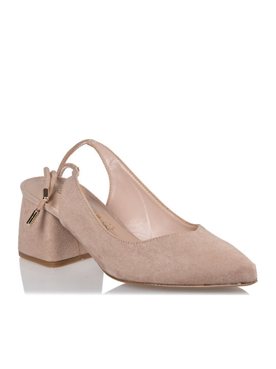 Envie Shoes Pink Medium Heels