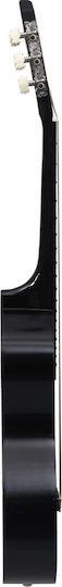vidaXL Classical Guitar 4/4 Black