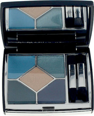 Dior 5 Couleurs Couture Παλέτα με Σκιές Ματιών σε Στερεή Μορφή 279 Denim 7gr