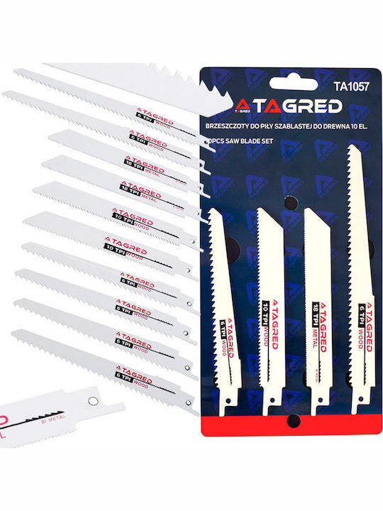 Tagred Set Klingen Elektrische Säge 10 Stk 10Stück