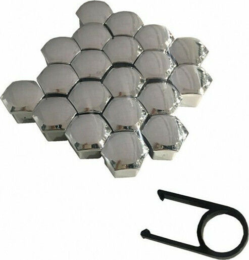 Auto Gs Bolt Caps Chrome 20pcs