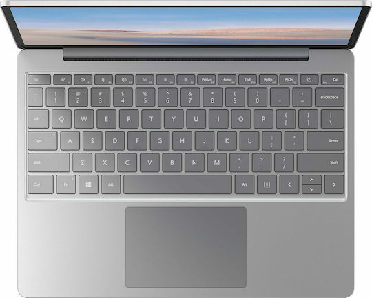 Microsoft Surface Laptop Go 12.4" Touchscreen (Kern i5-1035G1/8GB/256GB SSD/W10 S) (US Tastatur)