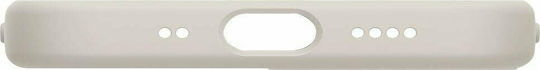 Spigen Ciel by Cyrill Umschlag Rückseite Silikon Beige (iPhone 12 mini) ACS01787