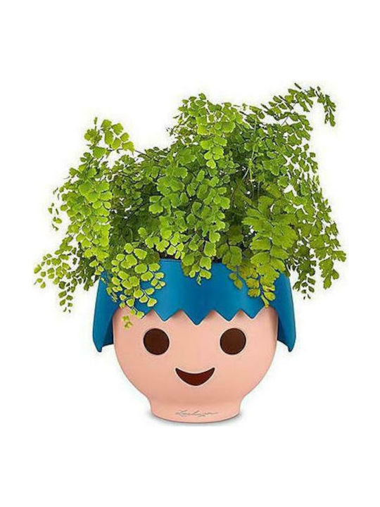 Lechuza Playmobil Ojo Самополивен Саксия Пластмаса 21x21см.