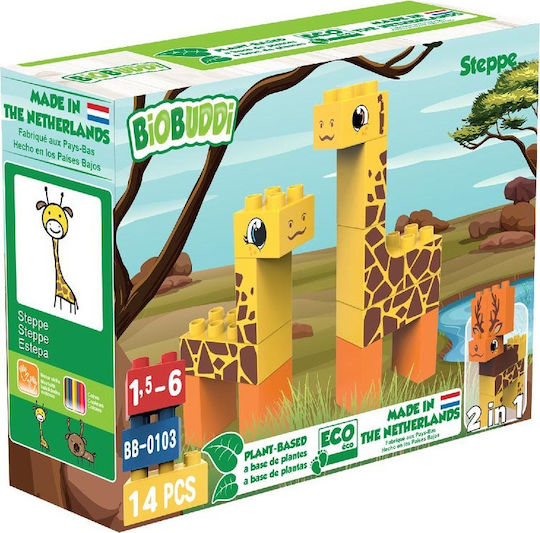 Biobuddi Blocks Stepa for 1.5-6 years Years 14pcs
